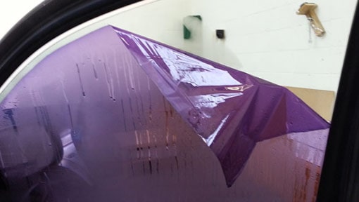 Purple Window Tint Film